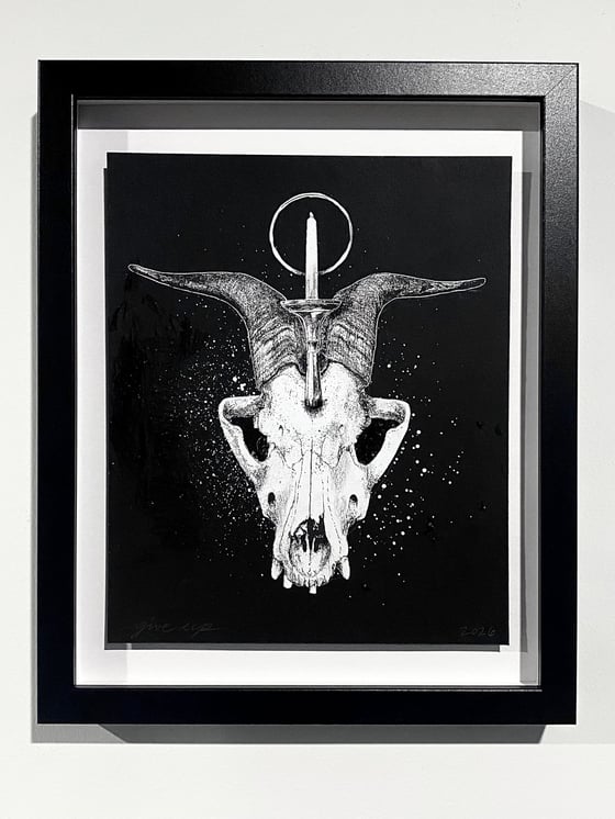 Image of 'wolfgoat' original collage