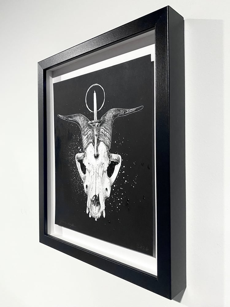 Image of 'wolfgoat' original collage