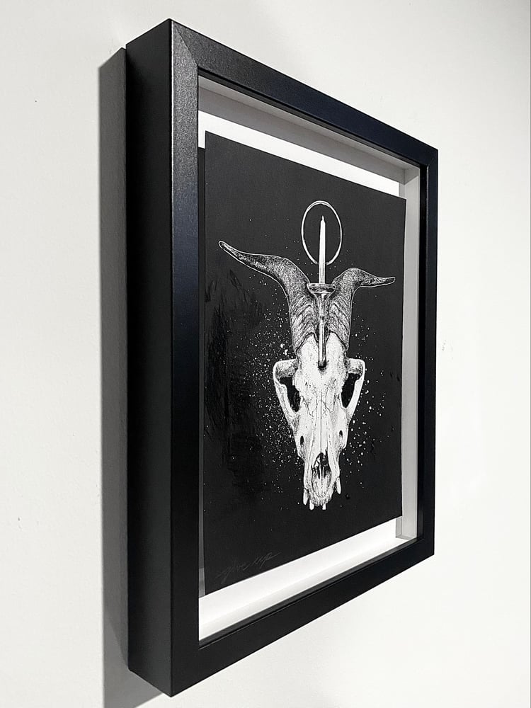 Image of 'wolfgoat' original collage