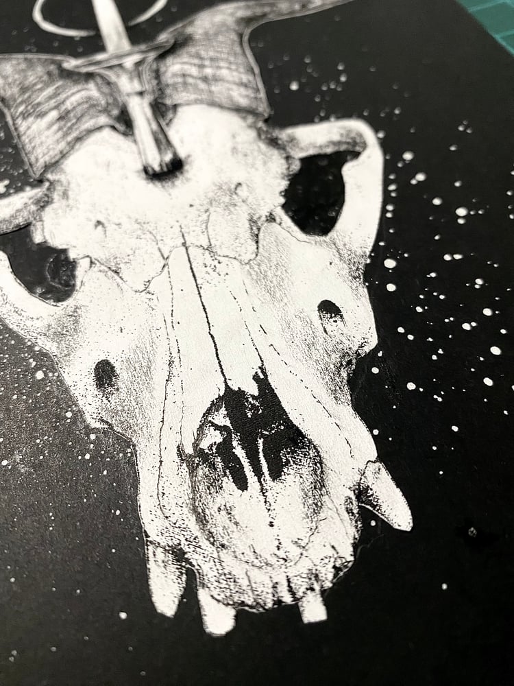 Image of 'wolfgoat' original collage