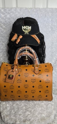 Image 1 of Brown Mackin Cutie Speedy & Visor 