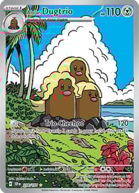 Alolan Dugtrio - 208/191 - SV08: Surging Sparks - Near Mint