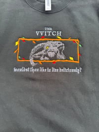 Image 2 of The Witch Black Phillip Crewneck