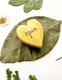 Image 2 of Open - Mini Wood Burned Heart