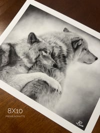 Image 4 of "Safety with you" Giclee fine art print 