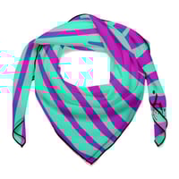 Image 1 of FUSCHIA ZEBRA SCARF