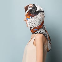 Image 3 of ANIMAL ABSTRACT SCARF 