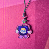 Acrylic Charm "Apple Night"