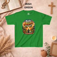Image 3 of Kids Tee — "Fully Alive in Christ" Christian Faith T-Shirt