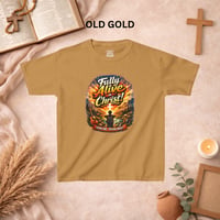 Image 6 of Kids Tee — "Fully Alive in Christ" Christian Faith T-Shirt