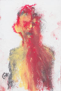 Image 2 of A Witness To Not Much  - Soft Pastels and Charcoal on Paper  