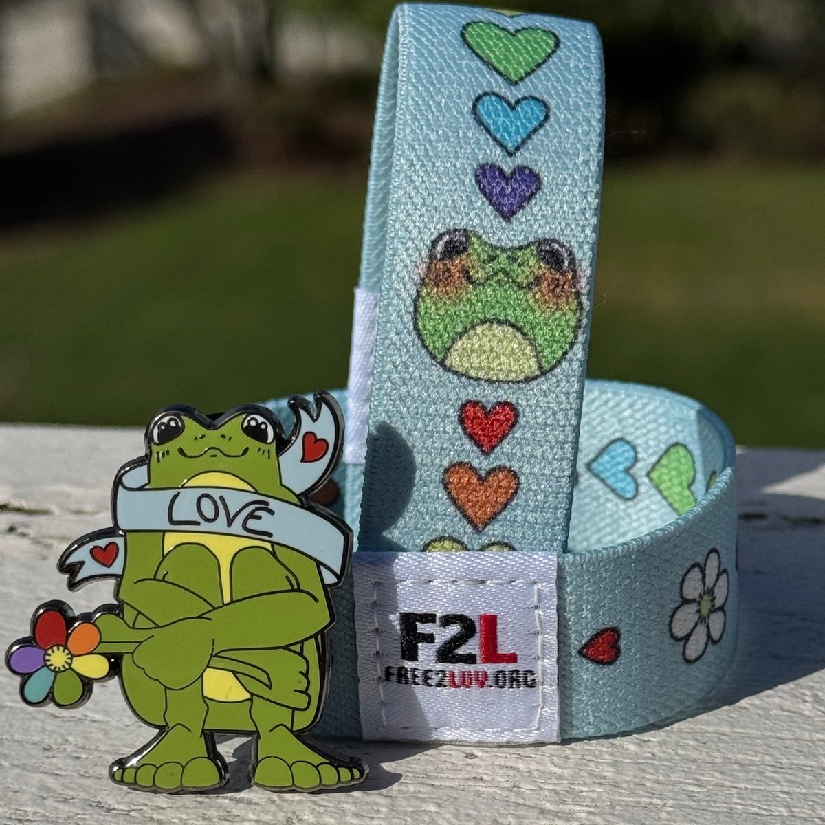 SIR ROG ENAMEL PINS & REVERSIBLE WRISTBANDS - NEW!