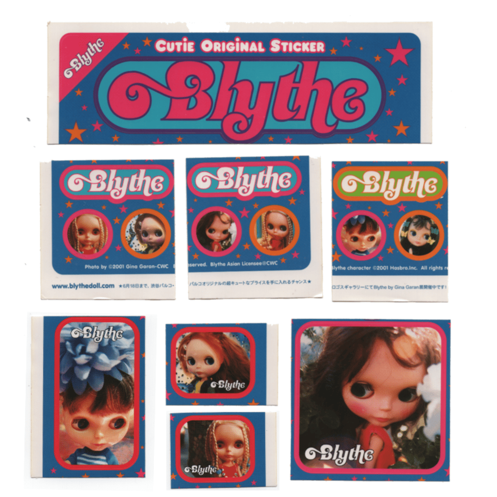 blythe stickers