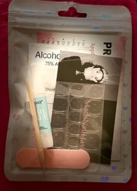 Image 2 of MEDIUM LENGTH SQUARE ADVENTURE TIME ACRYLIC NAILS