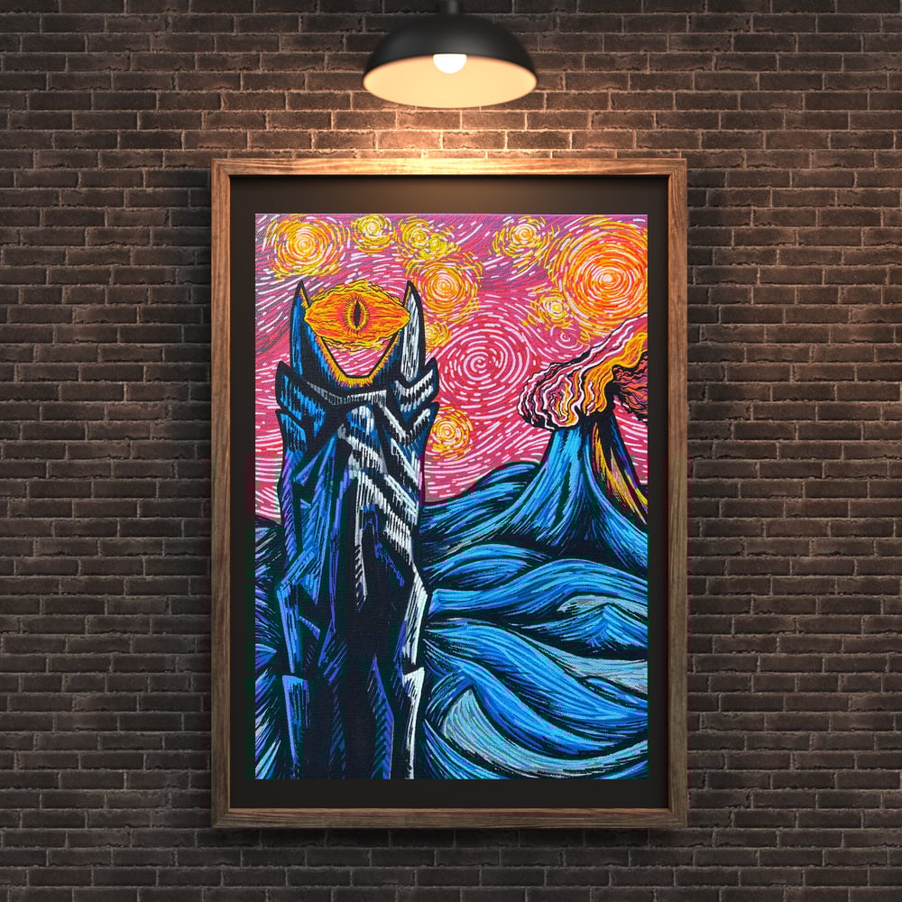 Image of Eye of Mordor Acrylic Print 