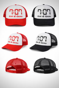 Image 3 of 707 Rise & Grind-Red / Black Tee & Hat set