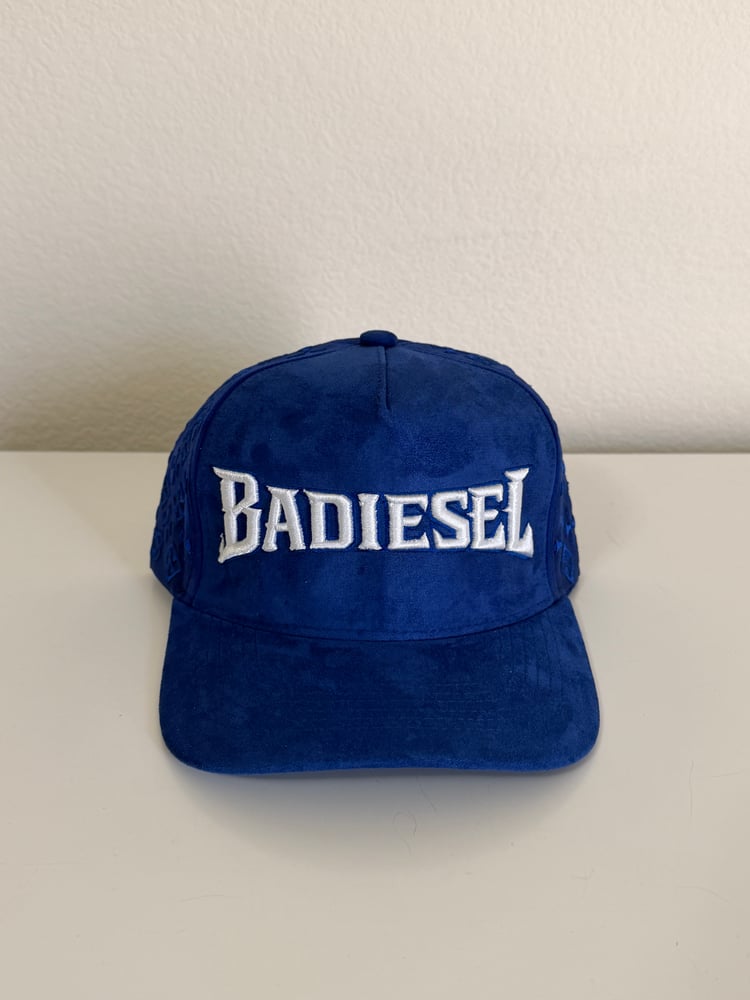 Image of Badiesel blue hat snapback