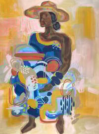 Image 1 of The Language of Her Layers - Original Painting 