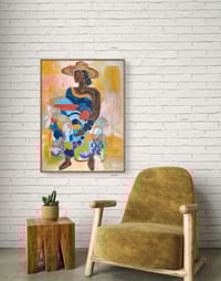 Image 4 of The Language of Her Layers - Original Painting 