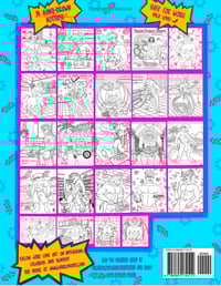 Image 2 of Hot Monsters Adult Coloring Book Volume One 