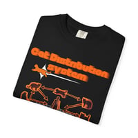 Image 3 of Cat Distribution System T-Shirt — "Congratulations You Have Been Chosen" Retro Cyber Cat Tee