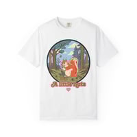 Image 1 of A Little Nuts Squirrel T-Shirt — Cute Forest Graphic Tee