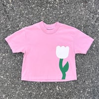 Image 1 of XS Tulip Pocket Top in Dusty Pink