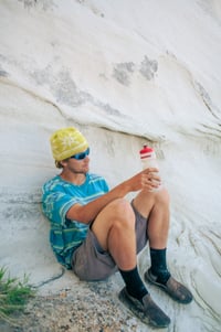 Image 2 of Sol Knit Beanie Lime