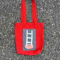 Image 1 of OS Ladder Tote in Red