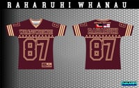 Image 1 of Whatuwhiwhi G Top Maroon