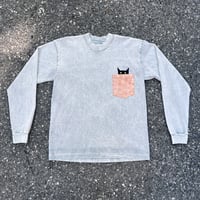 Image 1 of S Cat Pocket Top in Mineral Wash Gray