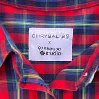 Image 3 of S CHRYSALIS x Funhouse Studio Chair + Ladder Shirt in Red