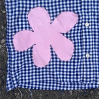 Image 2 of S CHRYSALIS x Funhouse Studio Flower Cutout Top in Navy