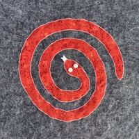 Image 2 of L Swirly Snake Top in Mineral Wash Charcoal