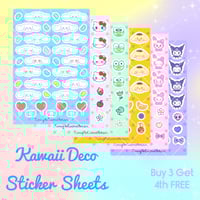 Image 1 of San Deco Sticker Sheets