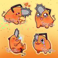 CSM Orange Puppy Stickers