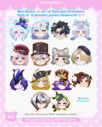 Image 5 of Genshin Impact Mini Glossy Vinyl Sticker