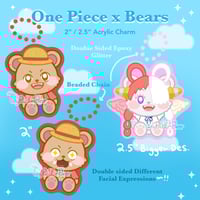 Image 2 of OP x Bears Keychain Charm