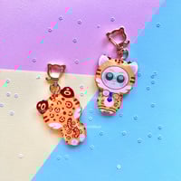 Image 3 of JJK x Cat Suits Keychain Charms