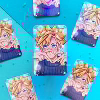 Image 3 of FFVII Holographic Photocard Prints