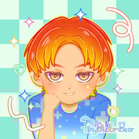 Image 3 of Kawaii Portrait Square Prints