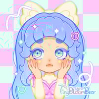 Image 4 of Kawaii Portrait Square Prints