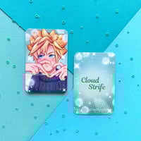 Image 4 of FFVII Holographic Photocard Prints