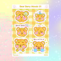 Image 6 of Bear Mood Sticker Sheets