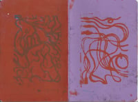 Image 2 of linocut sketchbook