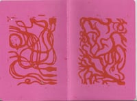 Image 3 of linocut sketchbook