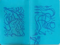 Image 4 of linocut sketchbook