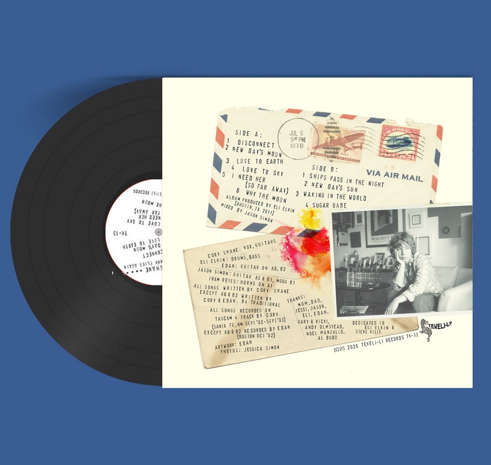 Image of Cory Shane "The Inverted Jenny Flies Again" LP (Presale - ships in May)