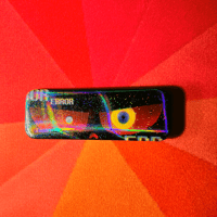 Button Pin "Error’s Eyes"