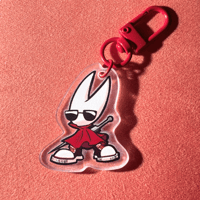 Acrylic Charm "Hornet in boots"